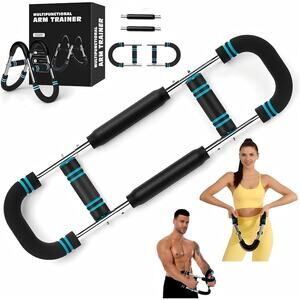 HTM Twister Arm Trainer, Adjustable Twister Arm Chest Exerciser &Training Poster